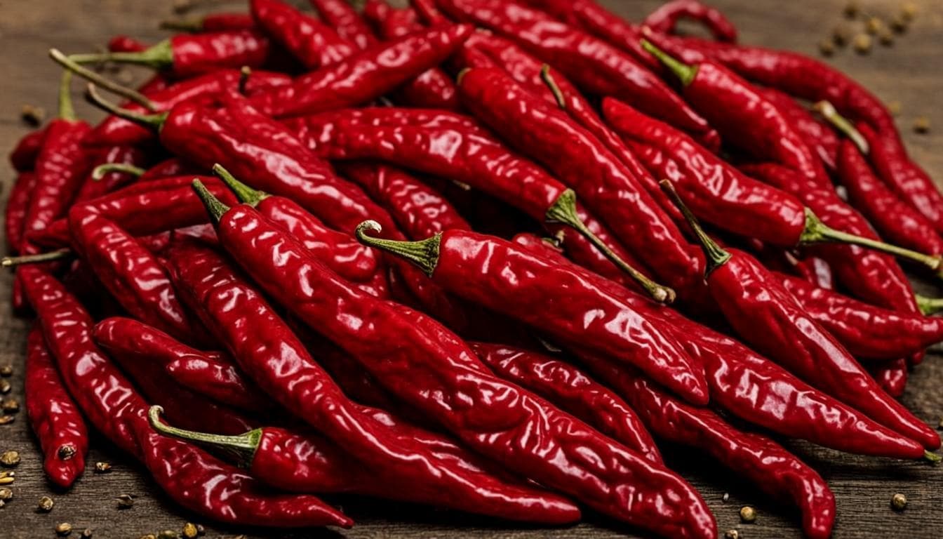 Sun-dried Guntur Chillies
